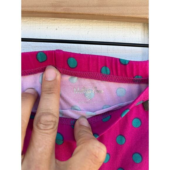 Matilda Jane Pajama Bundle, Hearts,‎ Christmas, Holidays, Polka Dot, Sz 14 - Picture 5 of 12